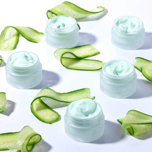 3x Action Cucumber Eye Cream - With Hyaluronic Acid, Squalane, Peptides & Vitamins E & A